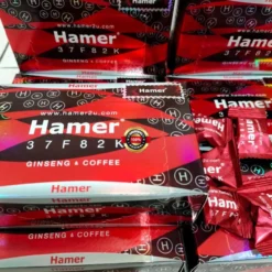 Alternative view of Hamer Candy - Caramelo Energético Natural con Ginseng y Café (1 caja / 30 unidades)
