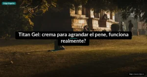 Titan Gel: crema para agrandar el pene, funciona realmente?