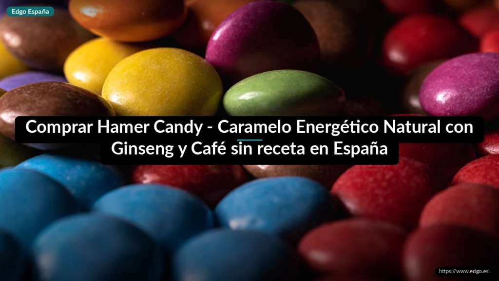 Comprar Hamer Candy - Caramelo Energético Natural con Ginseng y Café sin receta en España