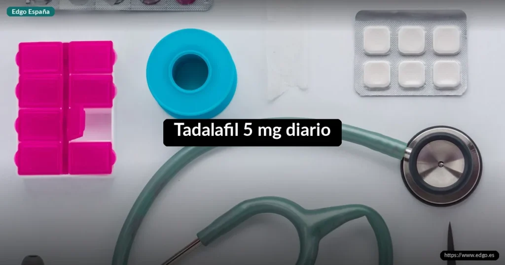 Tadalafil 5 mg diario