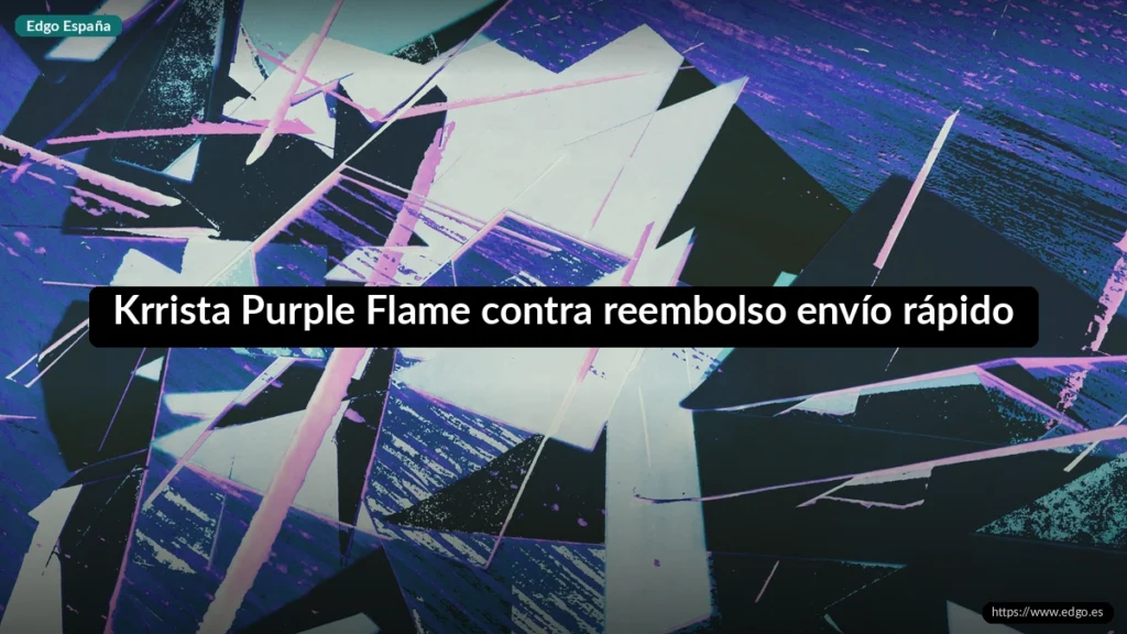 Krrista Purple Flame contra reembolso envío rápido