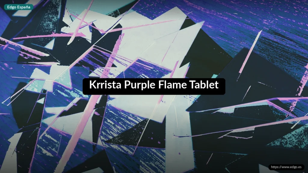 Krrista Purple Flame Tablet
