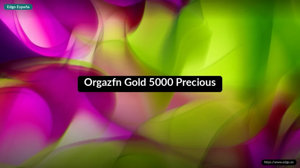 Orgazfn Gold 5000 Precious